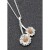 equilibrium Botanical Collection Gerbera Flower Necklace
