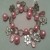 Trevi Petal Pastel Daisy Bracelet Pink beads