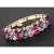 equilibrium Glamour Collection Bracelet Purple Pink Sparkle