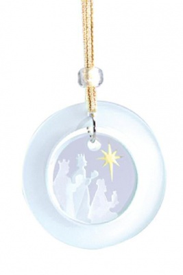 Spaceform Nativity Three Kings Christmas Hanging Suncatcher Keepsake Ornament