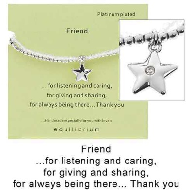 equilibrium Friendship Bracelet ''Friend''