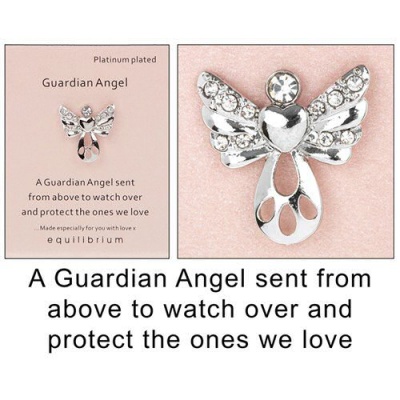 equilibrium Lapel Pin Brooch Angel sent from above to protect