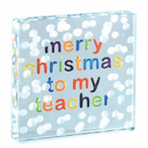 Merry Christmas Teacher gift to say thanks by Spaceform