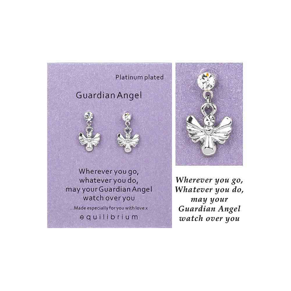 equilibrium Drop Earrings for pierced ears Guardian Angel