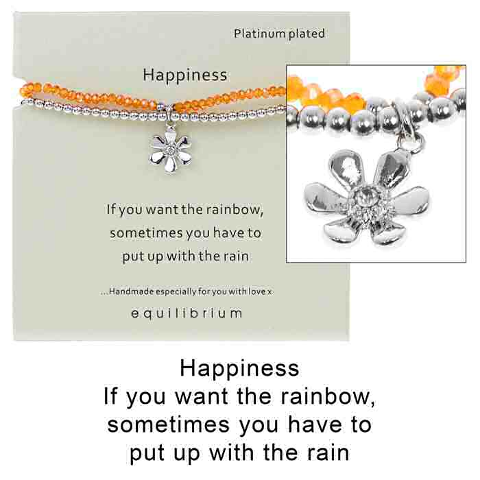 equilibrium Friendship Bracelet ''Happiness''