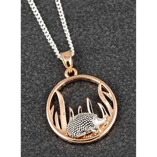 Woodland Animal Hedgehog Necklace Equilibrium Country Collection