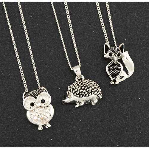 Animal Pendant Necklaces Wildlife Nature Inspired Jewellery Gifts